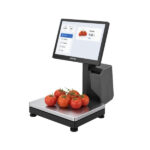 iRS  ScalePOS ACS-S60E  All in One Ζυγός 15- 30 kg - 2g Windows 11 με 2 Οθόνες 15inc & Εκτυπωτή Ετικετών - Image 2