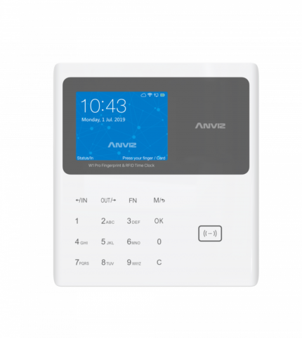 Anviz W1C Pro WiFi Ωρομετρητής Προσωπικού με Software
